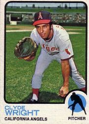 1973 Topps Baseball Cards      373     Clyde Wright